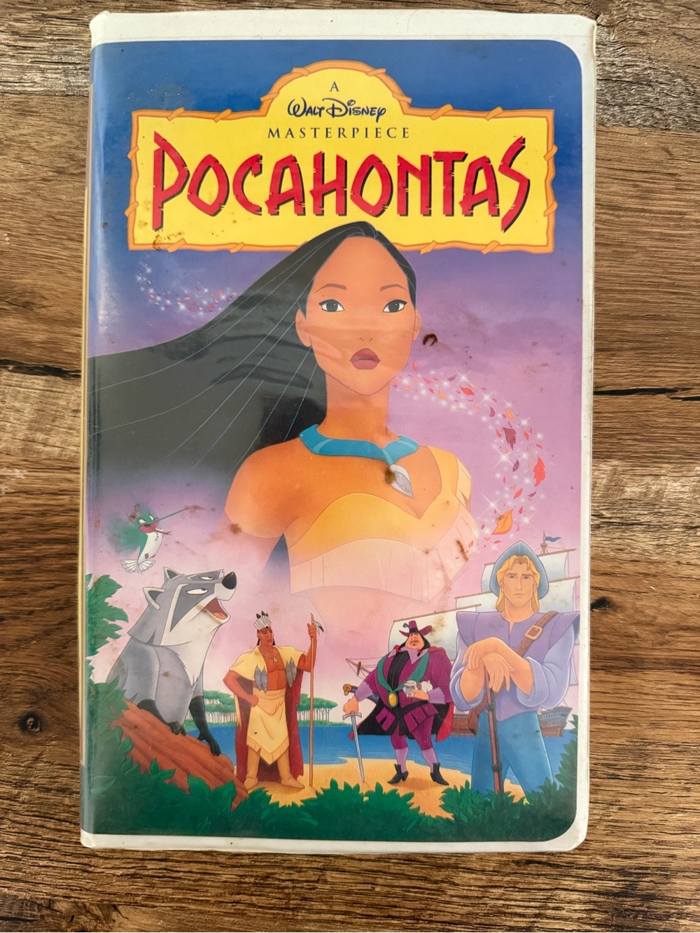 Vintage Disney Pocahontas VHS 1996 Masterpiece Collection #5741